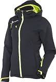 Ziener Damen Skijacke TOPGEAR Stretch, black/sunny green, 36, 114105_12564