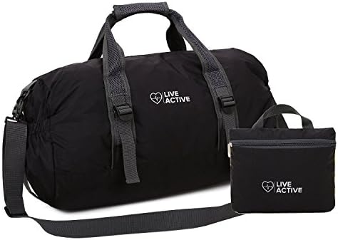 Live Active Small Sports Gym Duffel Bag for Men