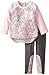 Nannette Little Girls' 2 Piece Fashion Knit Pant Set with French Terry Pullover