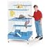 5 Level Deluxe Ferret Kingdom 32x32x61h (blue/wht)