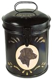 Chocolate Labrador Retriever Dog Biscuit Treat Tin