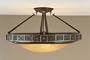 Murray Feiss Casbah SF184PAL Round 4 Light 400 watt (15"H x 24"W) Semi Flush in Palladio