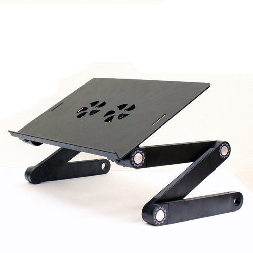 Premium Aluminum 360' Adjustable Portable Laptop Desk (Notebook Computer) A6