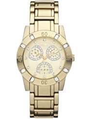 Relic by Fossil Beth Gold Tone Crystal Womens Watch ZR15681