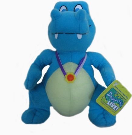 Childrens Toyshop  Toys : Dragon Tales 6" Ord Blue Dragon Plush