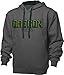 Ouray Sportswear NCAA Benchmark Colorblock Pullover Hood Oregon Ducks, Graphite/Hunter , X-Large