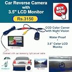Car Reverse CCTV Camera with 3.5 LCD monitor