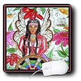 Cindy Thorrington Haggerty Angels Fairies - Glasswing Fairy Princess - Mouse Pads