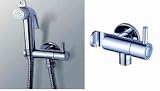 Bidet Shower Combination Holder And Water Isolating Valve