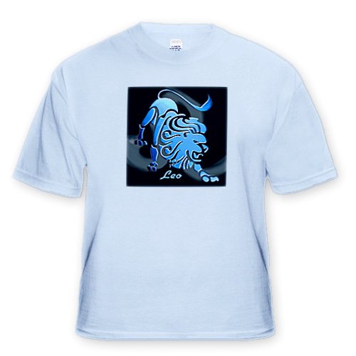 Leo Zodiac Sign - Light Blue Infant Lap-Shoulder Tee (24M)
