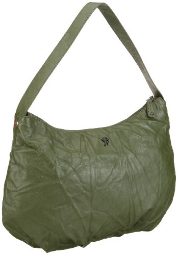 edc by esprit Xuwen X48001, Damen Henkeltasche, gr&uuml;n, (forest green 307), 30X43