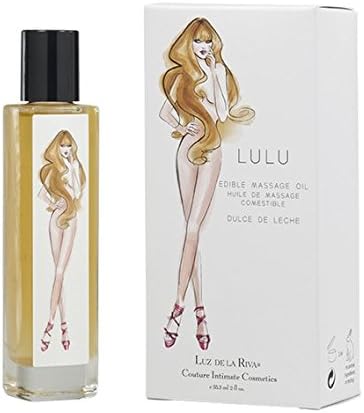 Luz de la Riva Lickable Oil, Cocoa Picante, 2-Ounce Bottle