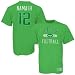 Men`s New York Jets #12 Joe Namath Garment Washed Name & Number Tshirt