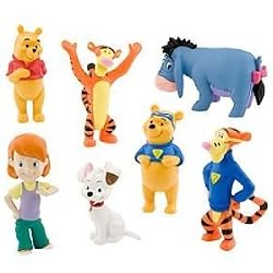 Disney My Friends Tigger and Pooh Figurine Play Set -- 7-Pc.