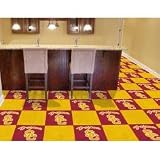 Fan Mats USC Trojans NCAA Team Logo Carpet Tiles