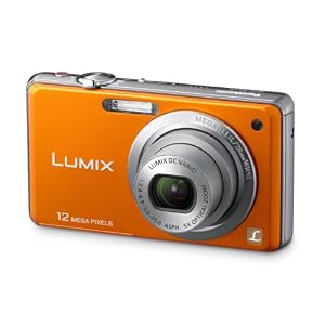 Panasonic LUMIX DMC-FS10EG-D Digitalkamera (12 Megapixel, 5-fach opt. Zoom, 6,86 cm Display, Bildstabilisator) orange Panasonic LUMIX DMC-FS10EG-D Digitalkamera (12 Megapixel, 5-fach opt. Zoom, 6,86 cm Display, Bildstabilisator) orange