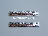 Ford F250 F350 Powerstroke Power Stroke Diesel Emblems