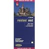 Russland, West Teil 1 : 2 000 000: UTM-Raster f�r GPS am Blattrand. Klassifiziertes Stra�ennetz. Gitternetz und Ortsindex: Alle Ortsnamen auch in ... Stra�ennetz. Ausf�hrlicher Ortsindex