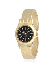 Brinley Co. Womens Stainless Steel Cuff Watch