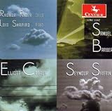 Elliott Carter, Samuel Barber, Seymour Shifrin: Sonatas for Cello and Piano