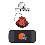 Cleveland Browns Automotive Package: Emblem, Air Freshner & CD Visor
