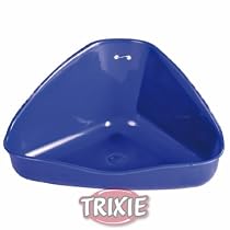 Trixie Hamster Potty Corner Litter Tray For Mice Hamster Gerbil Cage House. Size: 16 &times; 7 &times; 12/12 Cm
