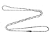 DragonWeave 2mm Fine Sterling Silver Ball Chain Necklace