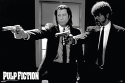 Pulp Fiction Movies Poster Print, 36x24