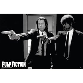 Pulp Fiction Movies Poster Print, 36x24 Pulp Fiction Movies Poster Print, 36x24
