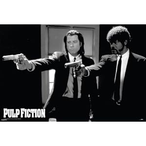 Pulp Fiction Movies Poster Print, 36x24