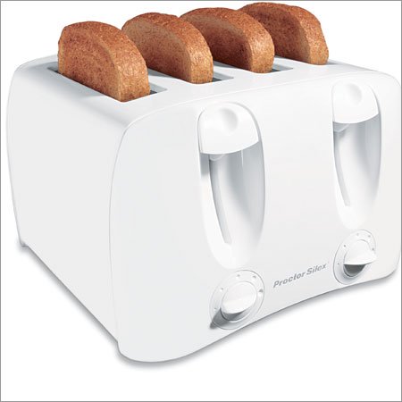 Proctor-Silex P.Silex 4 Sl Toaster Wht Toast Boost + Cool Wall
