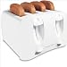 Proctor-Silex P.Silex 4 Sl Toaster Wht Toast Boost + Cool Wall