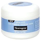 Neutrogena Eye Makeup Remover Pads, 30-Count Pads (Pack of 3)