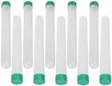 PMI 10 Round w/Lids - 10 Pack Tube - Clear
