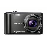 Sony Cyber-shot DSC-H55 14.1MP Digital Camera with 10x Wide Angle Optical Zoom with SteadyShot Image Stabilization and 3.0 inch LCD (Black)