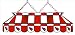 Imperial St. Louis Cardinals Licensed 40-Inch Rectangular Stained Glass Billiard Table Light