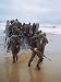 Marines of 9th Expeditionary Brigade Coming Ashore at Red Beach 2 Photographic Poster...