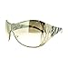 Oversized Shield Sunglasses Womens Trendy Sexy Animal Prints