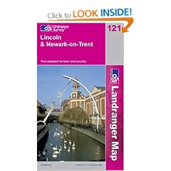 Lincoln and Newark-on-Trent (Landranger Maps) (OS Landranger Map)