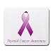 Thyroid Cancer Awareness Ribbon Mouse Pad