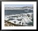 Gullfoss Waterfall in Winter, Golden Circle, Iceland, Polar Regions Scenic Framed Art Poster Print by Tony Waltham, 31x25