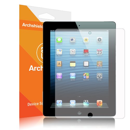 Archshield - iPad 2, 3 & 4 Premium High Definition (HD) Clear Screen Protector 2-Pack - Retail Packaging (Lifetime Warranty)