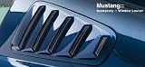 3dCarbon 691014 Quarter Window Louvers Painted - ALLOY G5