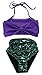 Kid Baby Girl Swimmable Princess Mermaid Tail Swimsuit Bowknot Bikini Set
