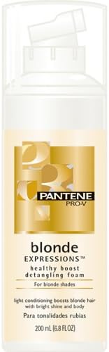 Pantene Pro-V Blonde Expressions Healthy Boost Detangling Foam for Blonde Shades, 6.8 fl oz (200 ml)