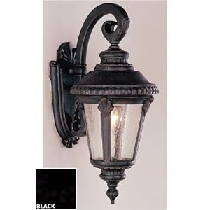 Kensington Small Wall Sconce, ONE-LIGHT, BLACK by 