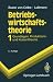 Books : Betriebswirtschaftstheorie: Band 2: Absatztheorie (Springer-Lehrbuch)