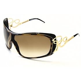 ROBERTO CAVALLI Admeta RC303 Sunglasses RC 303 U03 Brown Horn/Gold Frame