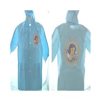 Disney Princess Snow White Girls Blue Raincoat