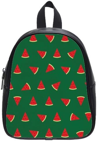 Lovely and Light weight Watermelon Kid's School Bag Fruit PU leather Backpack
